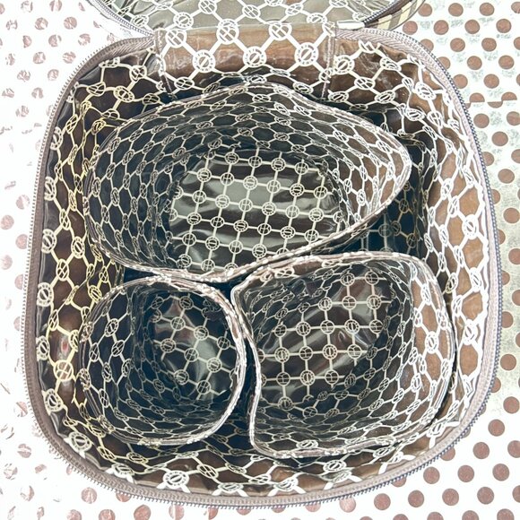 Henri Bendel Hatbox Travel Case - NWOT - Picture 7 of 8